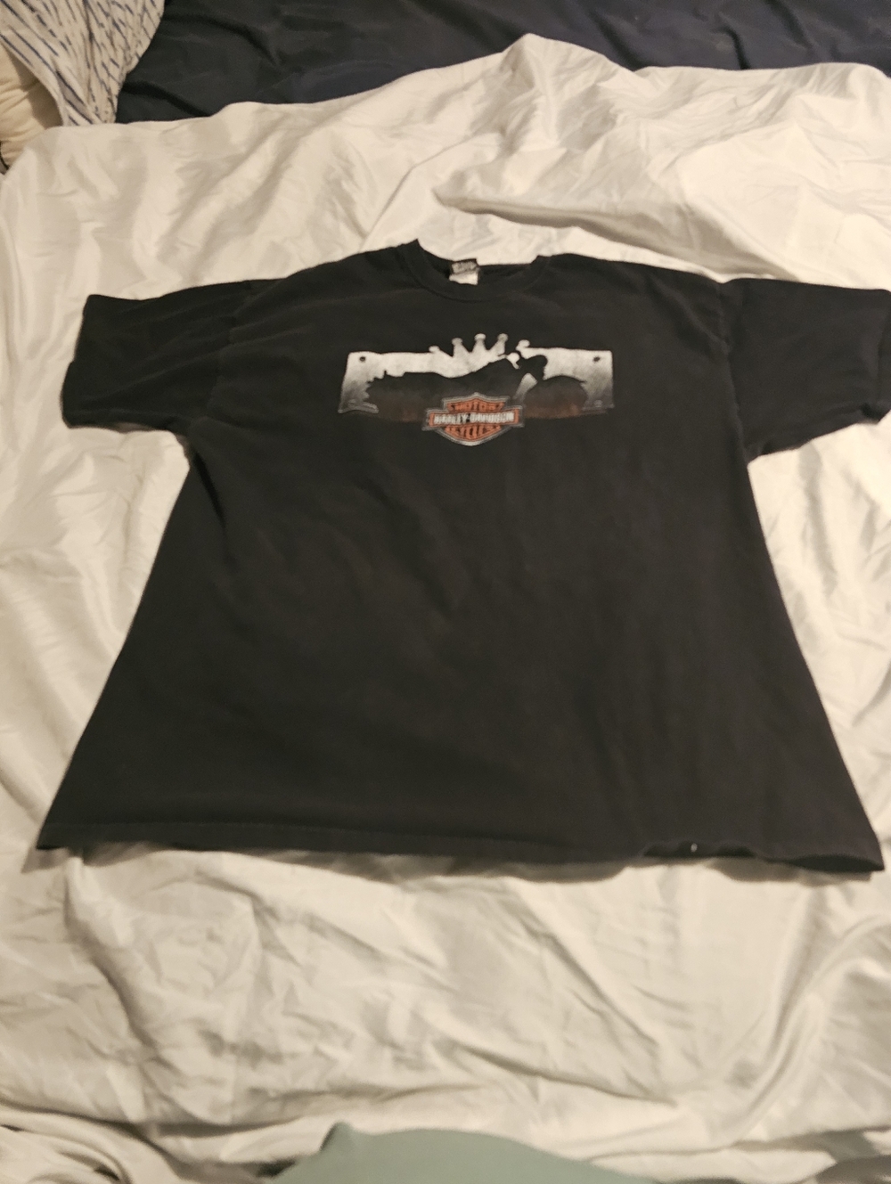 Harley-Davidson Black Short Sleeve Graphic Tee Collierville TN